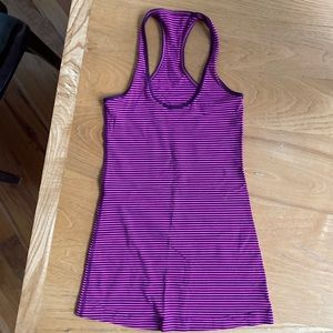 Lululemon striped top Sz 2